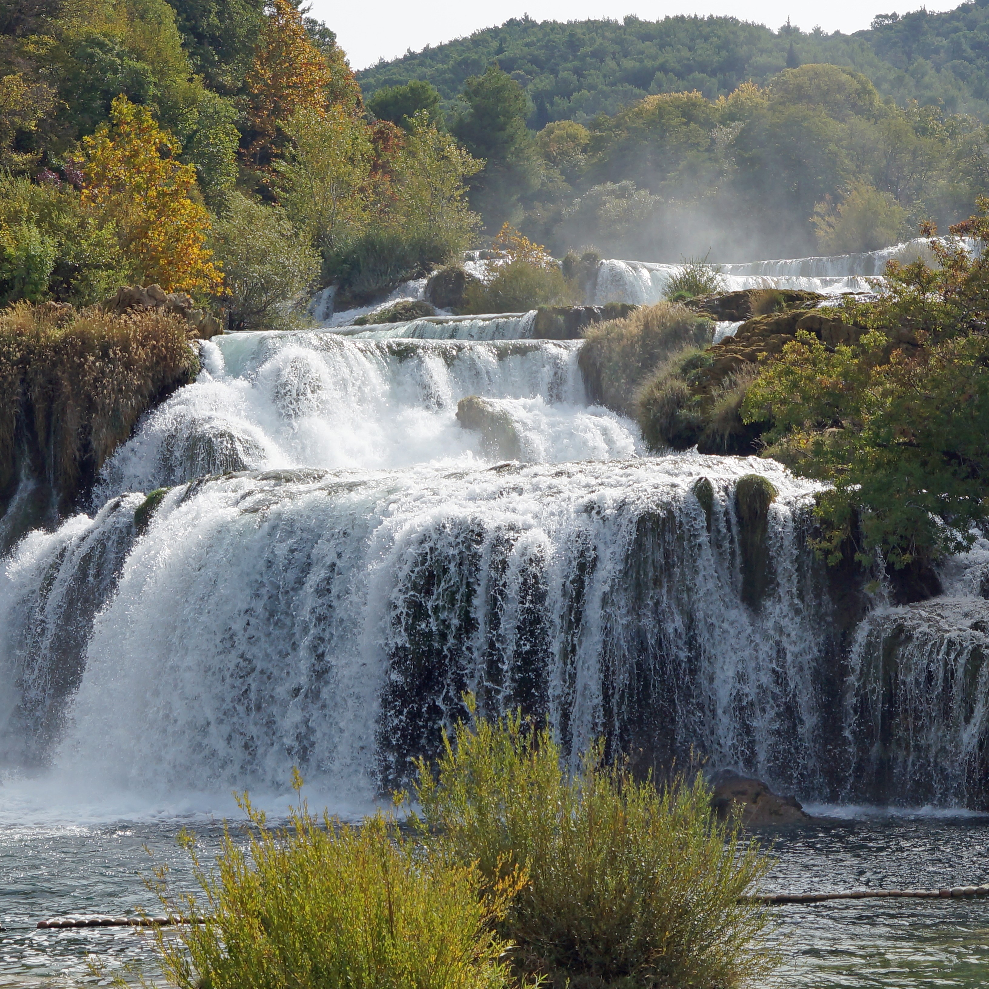 Wasserfälle Krka Nationalpark Kroatien von K.Horn Copiright GEOPROJEKTRESINEN